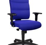 Bürostuhl Unni Med blau, Gestell schwarz