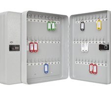 WEDO Schlüsselkasten   mit 60 Zahlenschloss lichtgrau