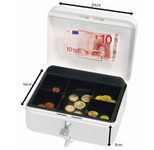 WEDO Geldkassette Größe 2 weiß