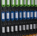 pavo Schlüsselanhänger grün