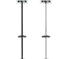 unilux Kleiderständer Cypres grau 34,0 x 170,0 cm 24 Haken