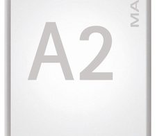 MAUL Klapprahmen 45,0 x 62,5 cm silber