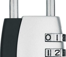 ABUS Vorhängeschloss silber