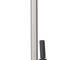 ALCO Kleiderständer silber Metall 40,0 x 172,0 cm 8  Haken