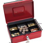 WEDO Geldkassette Größe 3 rot