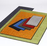 Mercury Fußmatte Rainbow 40,0 x 60,0 cm braun