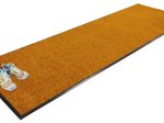 Mercury Fußmatte Rainbow 60,0 x 180,0 cm orange