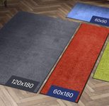 Mercury Fußmatte Rainbow 60,0 x 180,0 cm karminrot