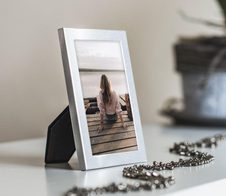 Hama Bilderrahmen 11,7 x 16,9 cm silber