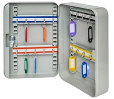 ALCO Schlüsselkasten   mit 20 Zylinderschloss lichtgrau