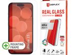 DISPLEX Panzerglas + Schutzhülle für Apple iPhone 15