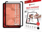 DISPLEX TABLET PAPERSENSE für iPad Pro 11'' (1./2./3./4. Gen.)/Air (4./5. Gen.), wiederablösbare Schreibfolie und Zeichenfolie mit Paper Feeling