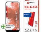 DISPLEX Panzerglas (10H, 2D) für Samsung Galaxy A05, Eco-Montagerahmen, kratzer-resistent
