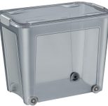 cep Aufbewahrungsbox Shadow 67,0 l - 38,0 x 59,3 x 47,0 cm grau-transparent
