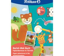 Pelikan zum Basteln Tierreich Malbuch