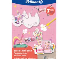Pelikan zum Basteln Einhorn Malbuch