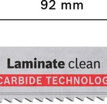 BOSCH EXPERT Laminate Clean T128BHM Stichsägeblätter 3 St.