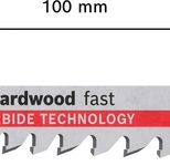 BOSCH EXPERT ‘Hardwood Fast’ T 144 DHM Stichsägeblätter 3 St.