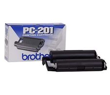 brother PC-201 Thermo-Druckfolie schwarz, 1 Rolle