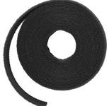 LABEL THE CABLE Klettband schwarz