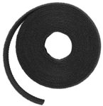 LABEL THE CABLE Klettband schwarz