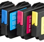 edding Druckerpatronen EDD-408 schwarz, cyan, magenta, gelb kompatibel zu brother LC-970/1000BK/C/M/Y, 4er-Set