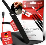 LTC BASIC STRAPS Schwarz - 10 St.