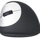 r-go HE Ergo Vertical Mouse Größe M links Maus ergonomisch kabellos schwarz, silber