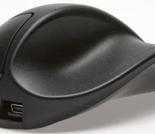 HANDSHOEMOUSE Hippus M Maus ergonomisch kabellos schwarz