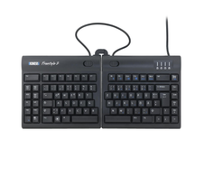 KINESIS ergonomische Tastatur kabelgebunden Freestyle 2 schwarz