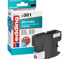 edding Druckerpatrone EDD-381 schwarz kompatibel zu brother LC-980BK