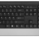 MediaRange Tastatur-Maus-Set kabellos MROS105 schwarz