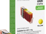 KMP Druckerpatrone C107YX gelb kompatibel zu Canon CLI-571 XL Y