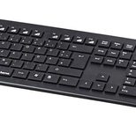 Hama Tastatur-Maus-Set kabellos Cortino schwarz