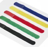 MediaRange Kabelbinder rot, gelb, grün, schwarz, blau