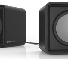 Speedlink TWOXO Stereo Lautsprecher, schwarz