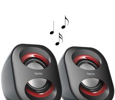 Hama SonicMobil183 Lautsprecher schwarz, rot