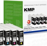 KMP Druckerpatronen E220VX schwarz, cyan, magenta, gelb kompatibel zu EPSON T7901XL, T7902XL, T7903XL, T7904XL, 4er-Set