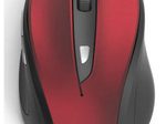 Hama MW-400 Maus kabellos rot, schwarz