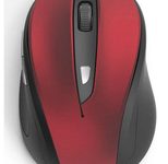 Hama MW-400 Maus kabellos rot, schwarz