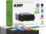 KMP Druckerpatronen H176VX schwarz, cyan, magenta, gelb kompatibel zu HP 903XL (3HZ51AE), 4er-Set
