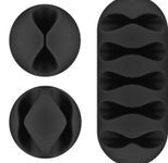 goobay Kabelclips schwarz