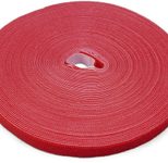 LABEL THE CABLE Klettband rot