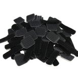 LABEL THE CABLE Klettkabelbinder schwarz