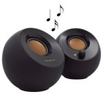CREATIVE CREATIVE Pebble Lautsprecher schwarz