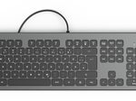 Hama Tastatur kabelgebunden KC-700 anthrazit, schwarz