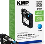 KMP Druckerpatrone E197X cyan kompatibel zu EPSON 502XL (T02W24)