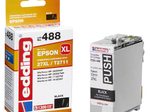 edding Druckerpatrone EDD-488 schwarz kompatibel zu EPSON 27XL / T2711XL
