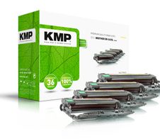 KMP Trommel B-DR32 schwarz, cyan, magenta, gelb kompatibel zu brother DR-243CL, 4er-Set