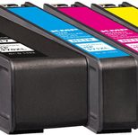 KMP Druckerpatronen H117V schwarz, cyan, magenta, gelb kompatibel zu HP 970XL + 971XL (CN625AE/CN626AE/CN627AE/CN628AE), 4er-Set